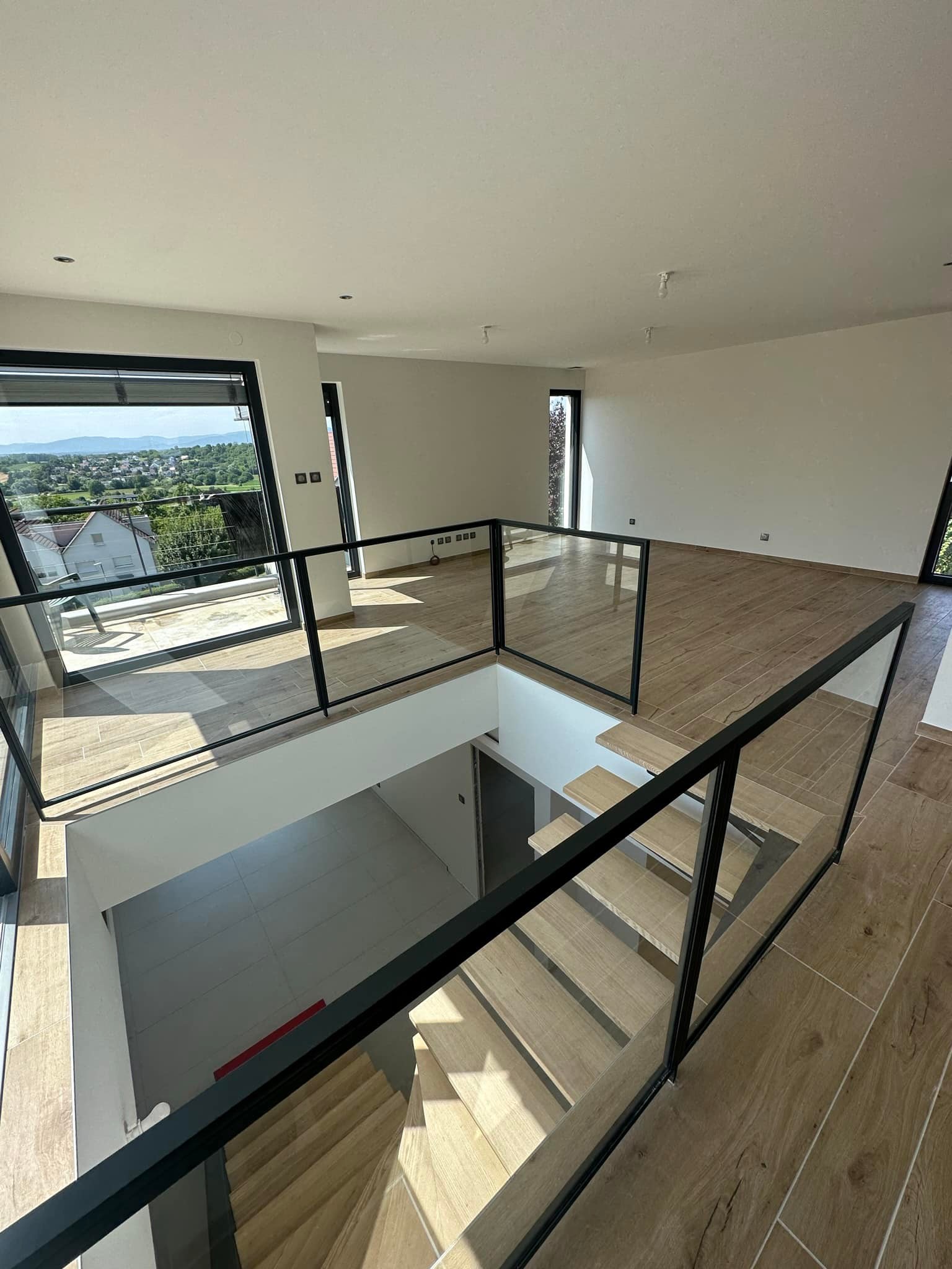 Peinture couloir Montbéliard